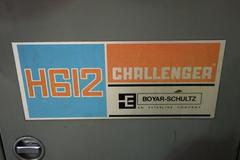 Boyar Schultz Challenger H612 with Walker Ceramax 6" x 12" Permanent Magnetic Chuck, Cabinet Base