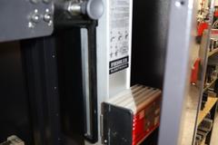 Amada HG 1303 CNC Hydraulic Press Brake, 143 Ton x 112.4", Down-Acting, AMNC 3i Control, 6-Axis BG, Curtains