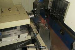 Hanwha ML26 26mm CNC Swiss Screw Machine with Iemca Genius Magazine Bar Feed, Live Milling, Parts Catcher