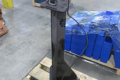 Double End Pedestal Grinder with Stone Wheel and Buffing Wheel