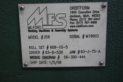 Milford Orbitform #256 Riveter, 12" Throat, Remote Foot Trip and Tooling