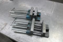 Heinrich 6in Drill Vises (2) with Approx 10" Opening