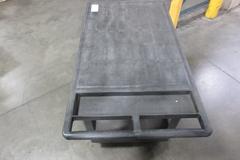 Uline Rolling Plastic Shop cart