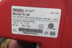 Rigid Auto Clean Drain Opener, Electric for 3/4" to 1.5" Drain Lines up To 25'