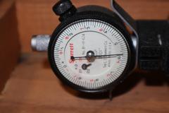 Starrett 1150 Dial Indicator Snap Gages .0001" (3) - 2"-4", 4"-6", 6"-8" In Case