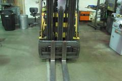 Caterpillar M50D-SA 5000 LBS Electric Forklift with Charger, Triple Mast, Cushion Tires, Side Shift, 48" Forks