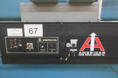 American Zephyr 3-D Drying Conveyor Paint Curing Oven