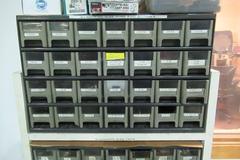 Hardware Storage System with Contents, Including Pins, Taps, Screws, Woodruff Keys and MORE!