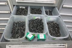 9 Drawer Heavy Duty Cabinet with Fasteners, Nuts, Bolts, Washers