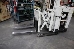 Baker XTR Stand-Up Electric Forklift, 4,000 Lb Cap, 21" Reach, 180" Max Lift Height, 
