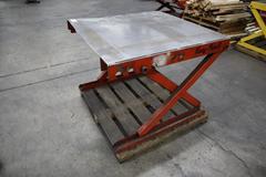Easy Reach Scissor Lift Table, 40" x 42" Surface, 4,000 Lb Capacity