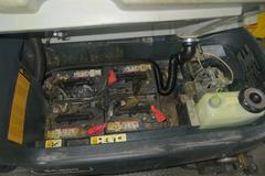 Advance SC800 Floor Scrubber with Built-In Charger