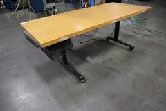 Table, Electric Adjustable Height - Portable On Casters