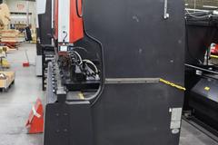 Amada FBD-1253E CNC Hydraulic Press Brake, 138 Ton x 122", Up-Acting, NC9-EXII Controls, Light Curtains