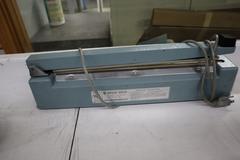 Impulse Bag Sealers, (1) Uline 8" (2) 16" Uline and Tew and Bags