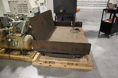 Electric Lift Table With Up/Down Pendant - Portable On Wheels