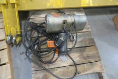 Overhead Shop Crane - Approx 34' X 24' area with (2) Single Girder Underslung Bridges, 1-CM Lodestar 1/2 Ton & 1-Duff Lynx 1/2 Ton Electric Hoists - THIS HAS BEEN DISASSEMBLED AND READY TO SHIP