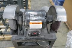 Ironton 61457 Double End Grinder on Vacuum Base