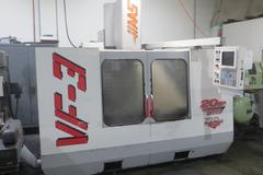 Haas VF-3 CNC Vertical Machining Center with Haas 32-Bit CNC Control, 4th Axis Drive, 20 ATC, Chip Auger and MORE!