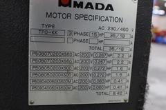 Amada FABIII-1025 (FBD-1025NT) CNC Hydraulic Press Brake, 110 Ton x 98.4", Up-Acting, AMNC PC Control, 5-Axis Backgauge