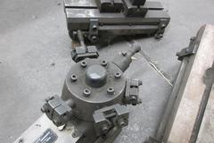 Hardinge DV-59 Lathe Dovetail Tools, Production Cross Slides (2) with Tool Holders, 6 Station Tool Turret Model L