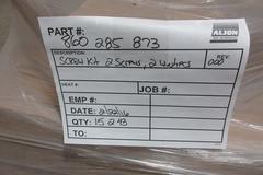 Fasteners on Pallet, 20 Boxes of 2pc Screw Washer Kits