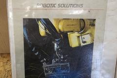 2-Position Lincoln Electric eCell Welding System with Fanuc Arc Mate 100iBe 6-Axis Robot, Powerwave 355M Power Source