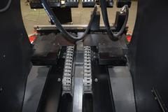 Amada FBD-5012NT CNC Hydraulic Press Brake, 55 Ton x 47.2", AMNC PC Control, UP-Acting, 6-Axis BG, Lazer Curtain