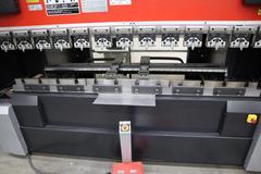 Amada HG 8025 CNC Hydraulic Press Brake, 88 Ton x 102.4", AMNC 3i Controls, Down-Acting, Curtains -New 2016