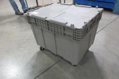 Plastic Rolling Storage Tote