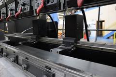 Amada FABIII-1025 (FBD-1025NT) CNC Hydraulic Press Brake, 110 Ton x 98.4", Up-Acting, AMNC PC Control, 5-Axis Backgauge