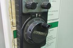 Daewoo DMV-5025 CNC Vertical Machining Center with Fanuc 21i-MB, 24 ATC, 12K RPM, Thru Spindle Coolant, Chip Conveyor