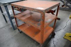 Metal Tool Cart