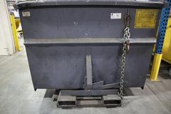 Wright Self-Dumping Scrap Hopper with Fork Slots