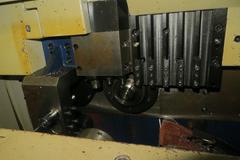 Hanwha ML26 26mm CNC Swiss Screw Machine with Iemca Genius Magazine Bar Feed, Live Milling, Parts Catcher