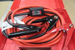 Uline Jumper Cable Set and ABN 7pc Auto Body Repair Kit in Carry Cases