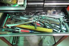 Craftsman 12-Drawer Tool Chest on Rolling Cart with Caster and Contents