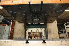 Bliss #29 150 Ton OBI Back Geared Punch Press, Single Crank,  Air Clutch and Brake, Rowe 24" Press Feed