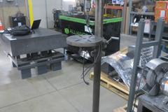 Floor Standing Drill Press with Jacobs Drill Chuck, 14" Throat, 12" Locking Rotary Table