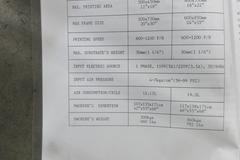 ATMA Pneumatic Euro-Spec Sliding Table Screen Printer