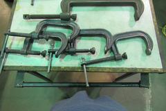 C-Clamps, Assorted from 5" to 12"