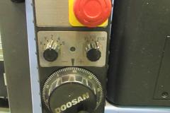 Doosan Mynx 6500/40 CNC Vertical Machining Center with Doosan-Fanuc i Series CNC Control,  30-ATC Thru Spindle Coolant, 12,000 RPM, CAT 40,