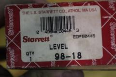 Starrett #98 Precision Level - 18"