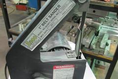 Enco 00234013 1" Belt Sander on Pedestal Stand