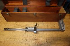Mitutoyo 24 inch Vernier Height Gauge With Adjustable Main Scale - In Wooden Case