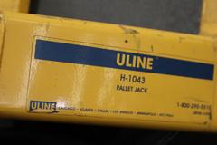 Pallet Jack Uline H-1043, 5500 LB Capacity 27" Fork Width 48" Fork Length