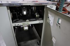 ULINE H-959 Poly Strapping Machine, Semi-Automatic, Portable on Casters