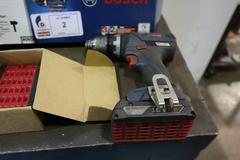 Bosch 1/2" Cordless Hammer Drill, 18V with Case, (3) Batteries, (2) Chargers