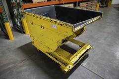 Scrap Hopper, Portable, Self-Dumping with Fork Slots