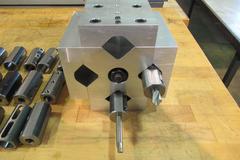 Boring Bar Sleeves, Assorted and Shop Made Fixture for Boring Bar Sleeves